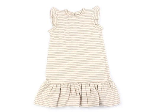 Huttelihut mahogany rose stribet kjole